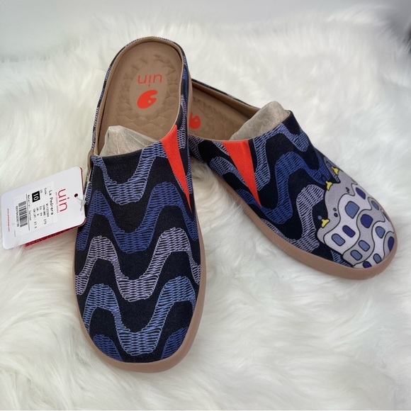 NWT UIN Men’s Comfort Slippers/La Pedrera/US10 - Picture 2 of 9